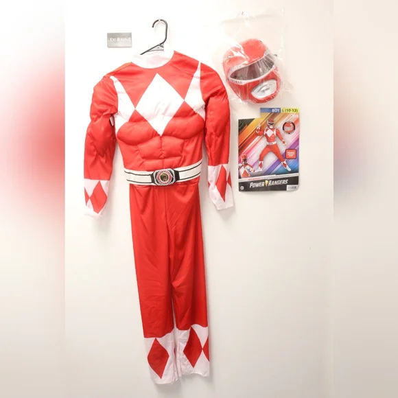 Power Ranger Red Brand New Halloween Costume for Sale - Picture 1 of 3